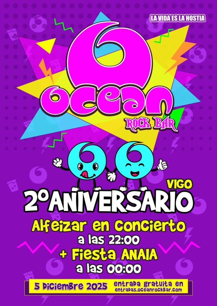 Ocean rock bar Conciertos en Vigo