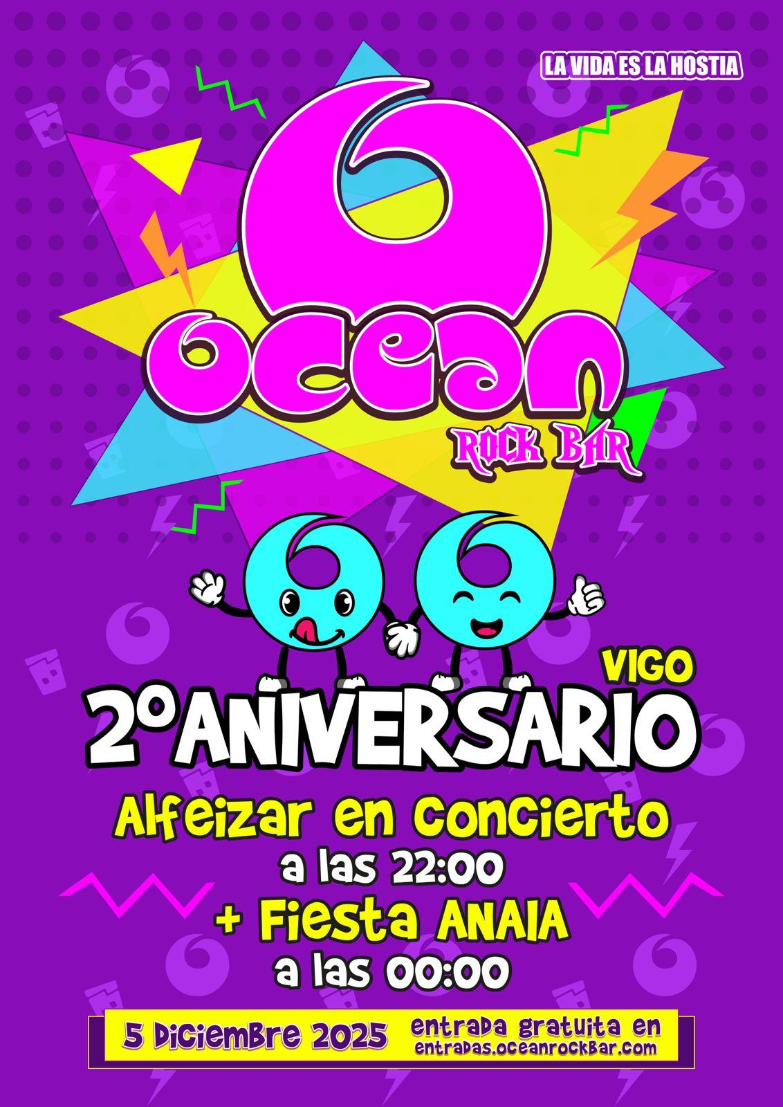 Ocean rock bar Conciertos en Vigo