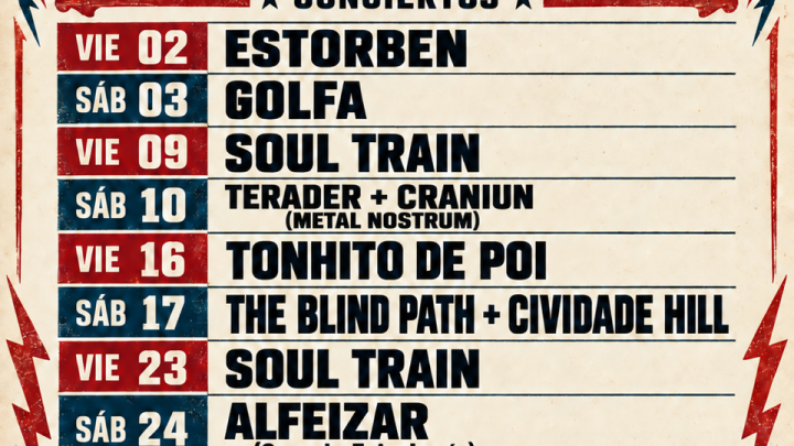 Conciertos en Vigo octubre 2026